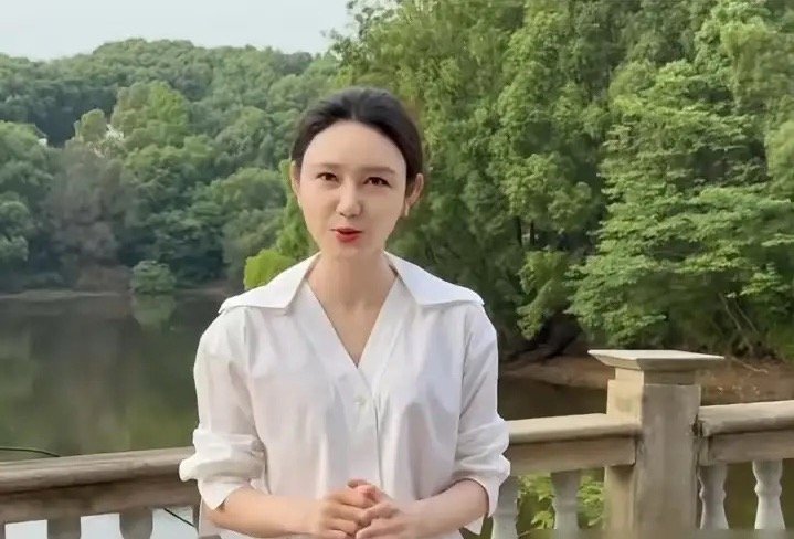 央视大美主持人又出镜了，在端午节，但是有一个最明显的感觉，怎么看都像戴个假面具，