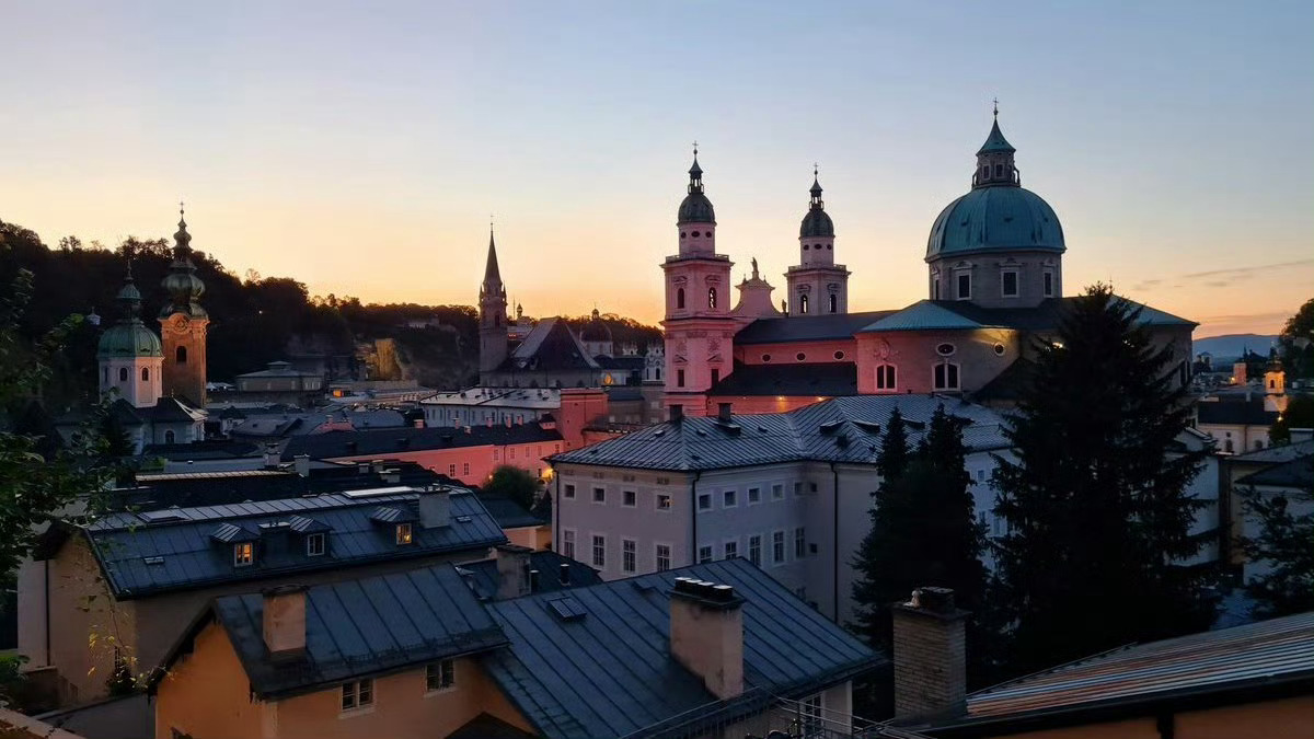 奥地利🇦🇹萨尔茨堡图来自 ドイツガイド萩原 