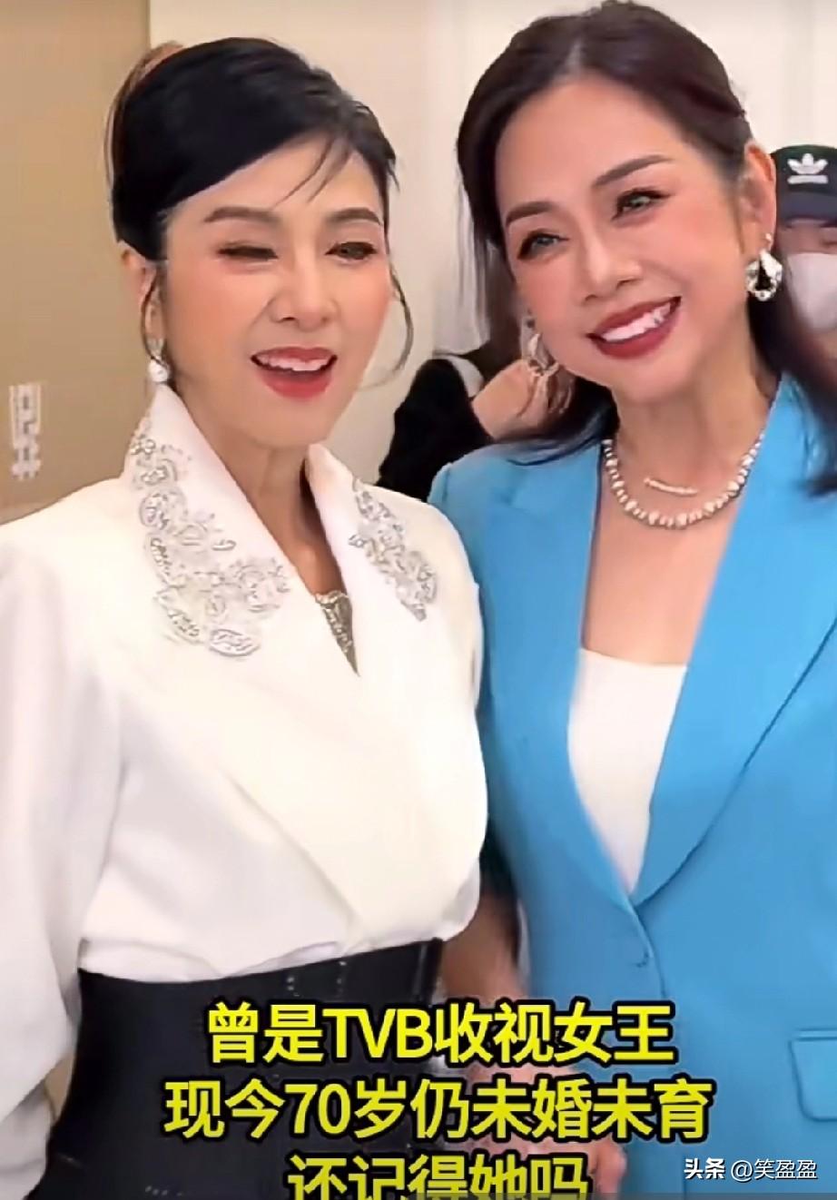 她曾为TVB视后，古装美人，曾被成龙苦追8年， 后与足球运动员尹志强相守26年不