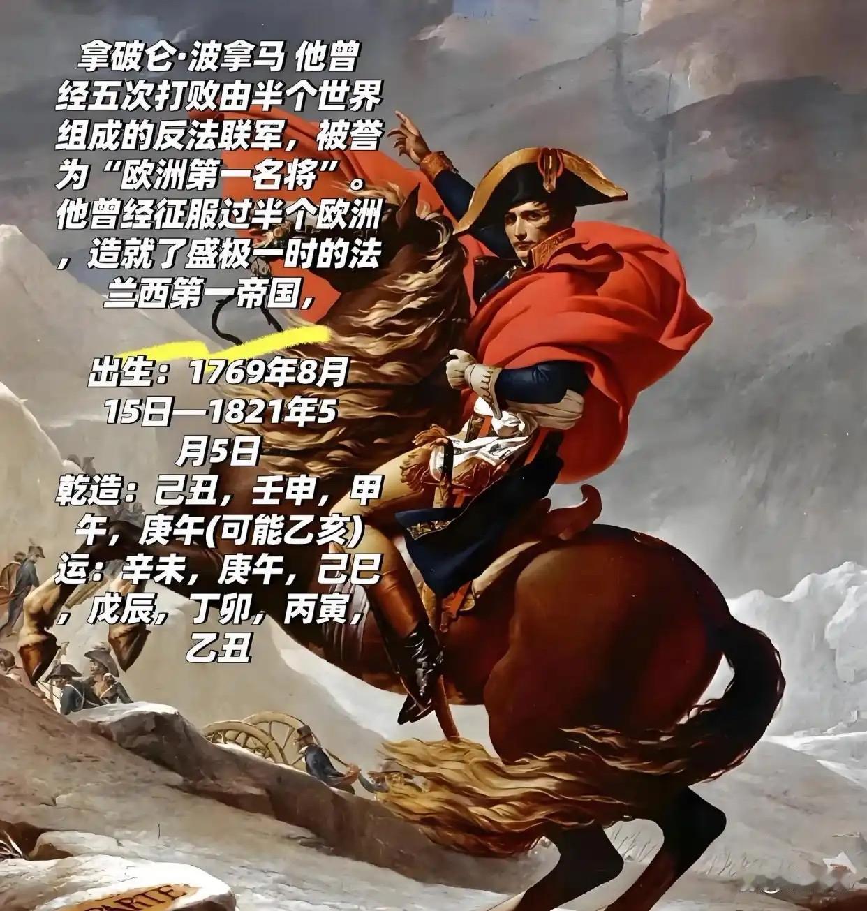 滑铁卢之战是拿破仑军事生涯的终局。1815年，他率7万法军对阵英普联军，因格鲁希