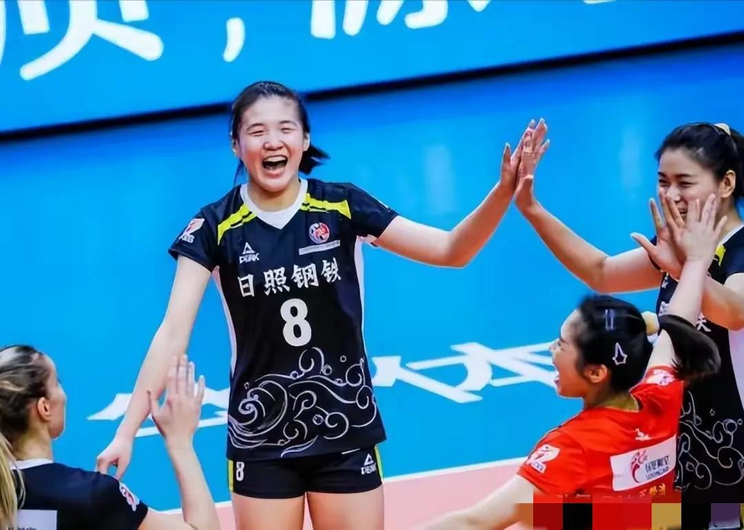 张常宁马上就要回归赛场了，山东女排边攻强攻能力不足，副攻只会打3号位，8进4输定