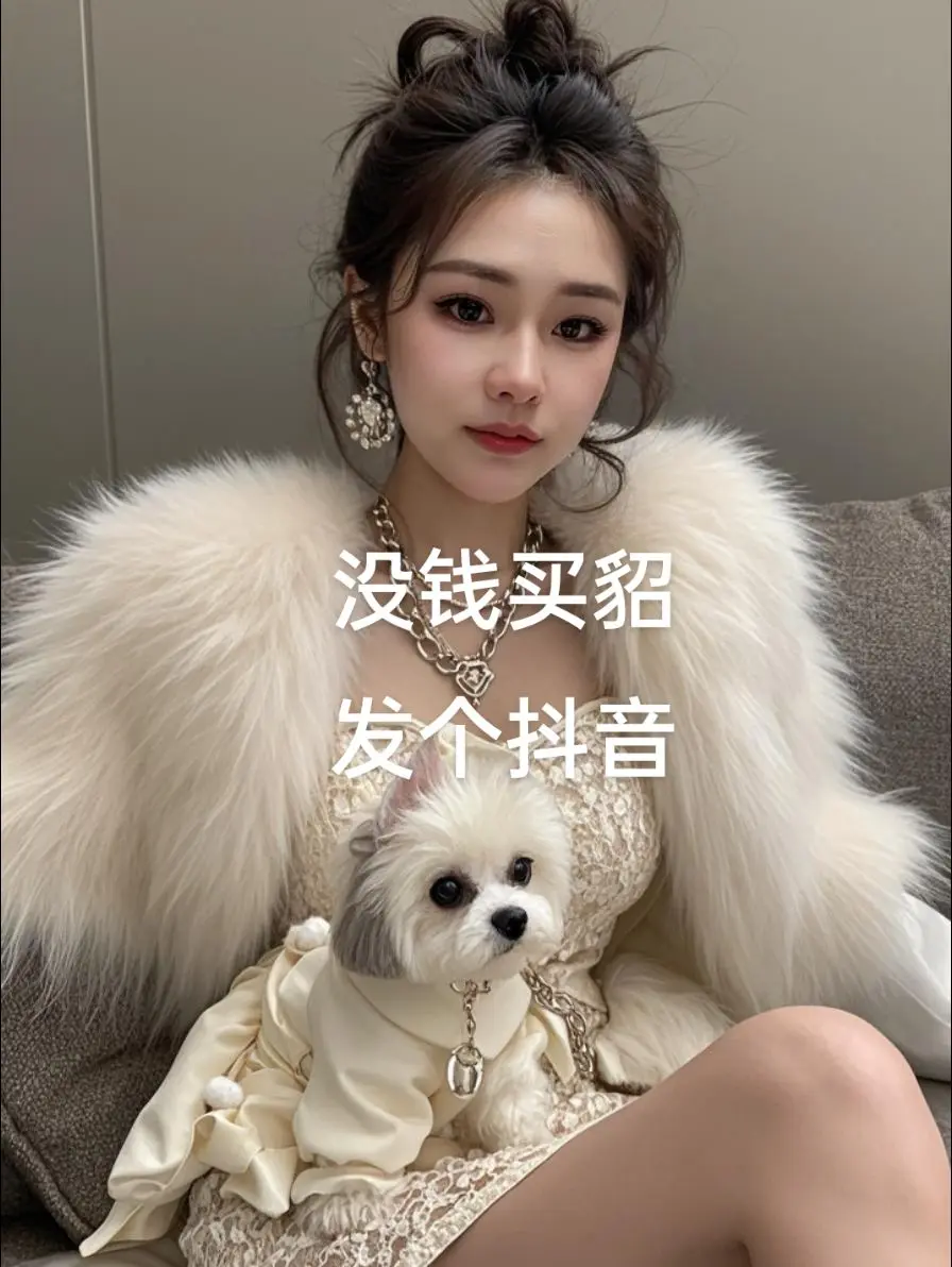 我也想穿貂啊，可是买不起
