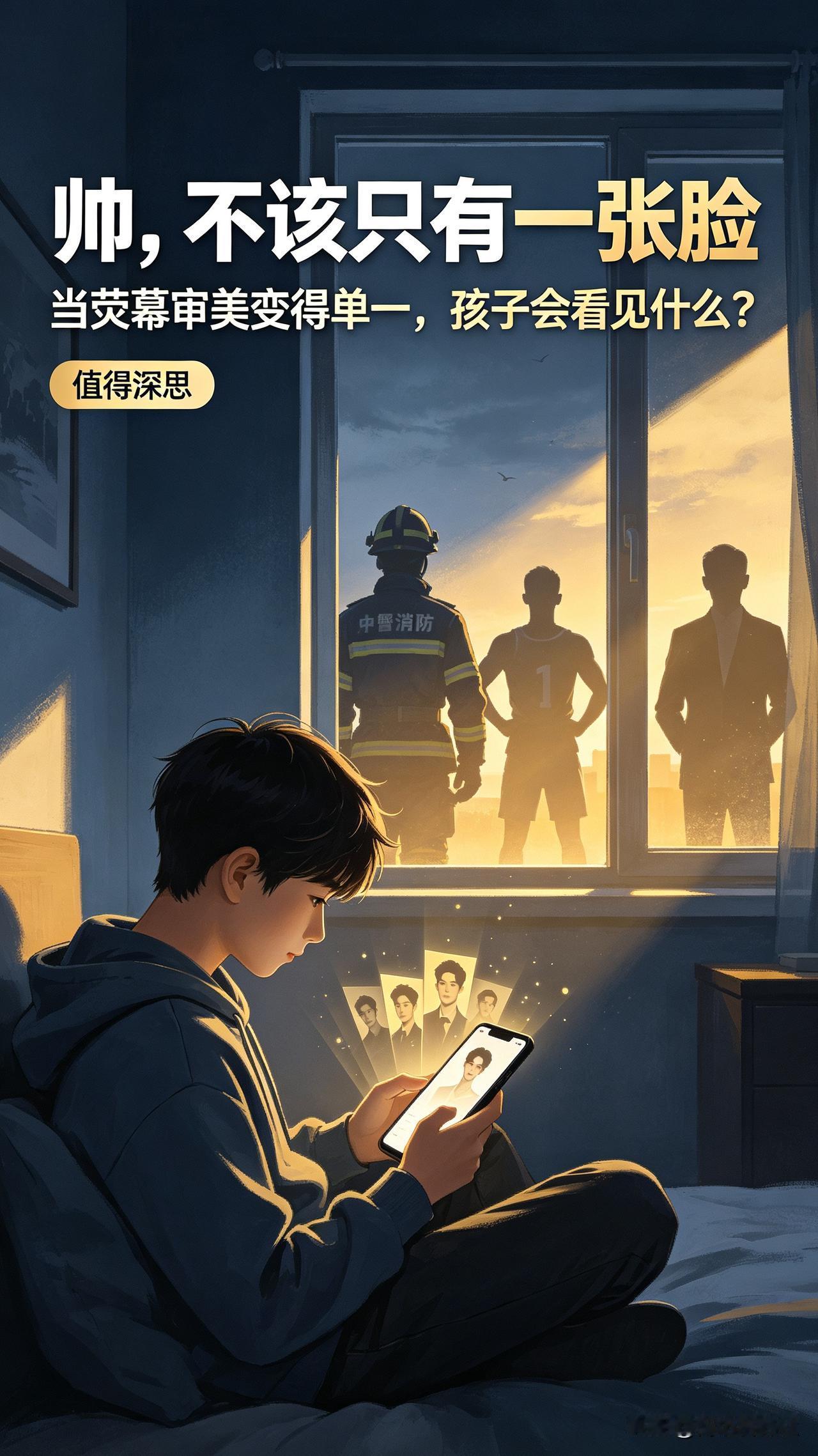 当柔弱成了"帅"的唯一标准，我们的孩子还剩多少血性？

刻意弱化血性的畸形审美，