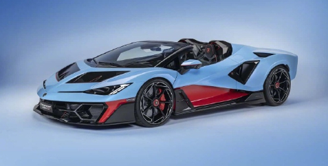 【兰博基尼史上最强敞篷超跑 Fenomeno Roadster 亮相：插混动力、