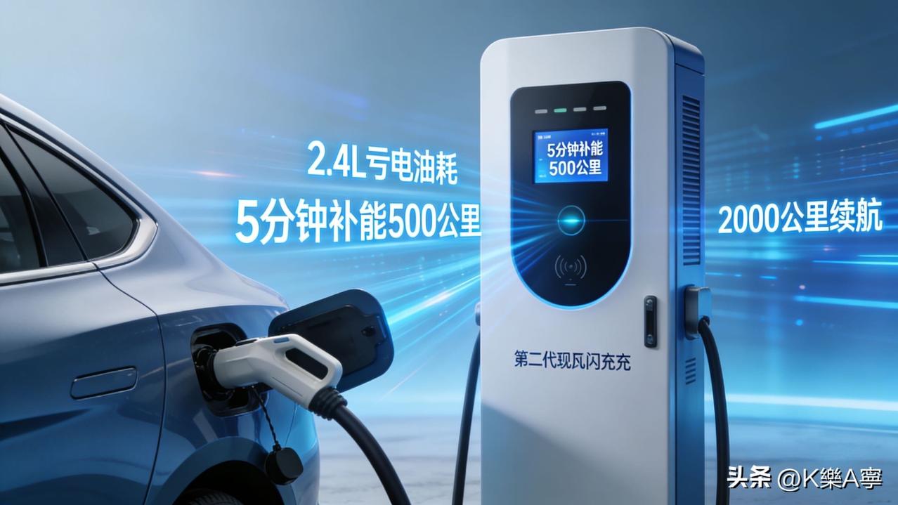 新能源终极痛点破局！5分钟补能500公里+2.4L油耗要来了

新能源车主的里程