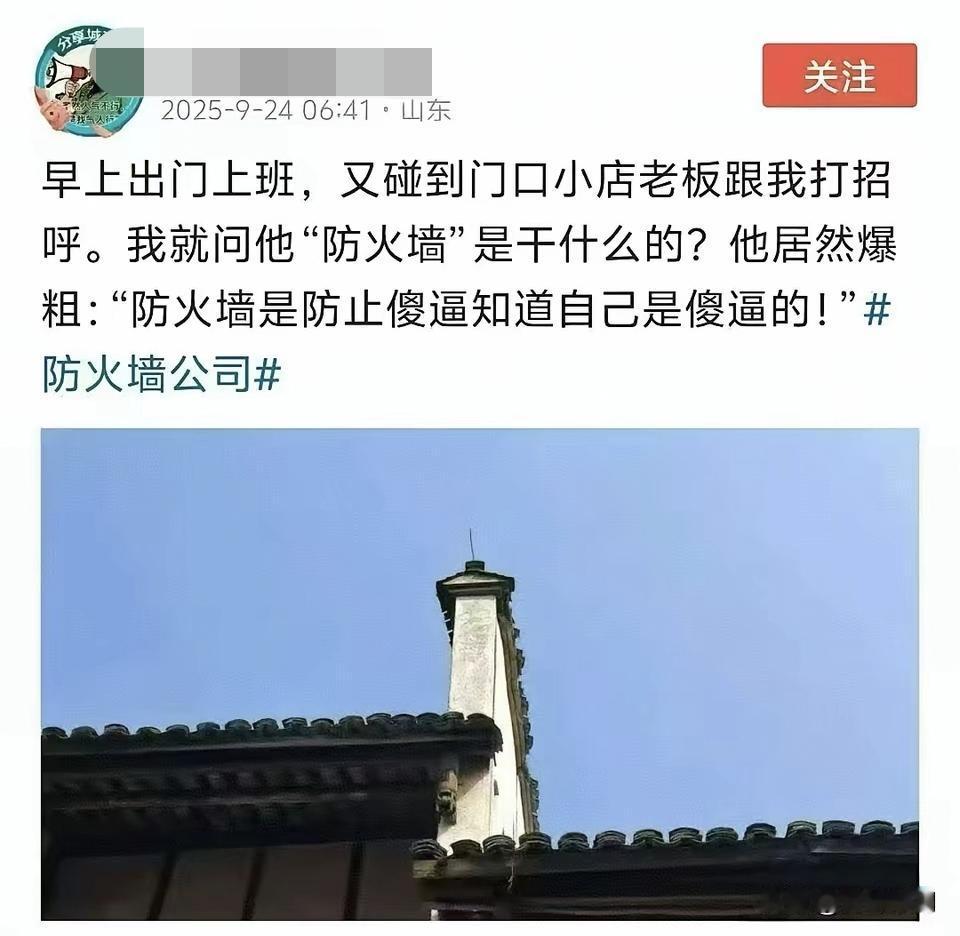 小老板，大智慧！虽然有很多清醒的人，但依然有大量的傻×，这都是防火墙的功劳。
 