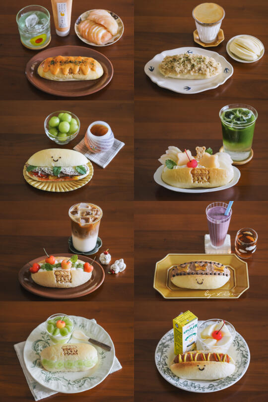 关于餐包的N种吃法灵感🌭