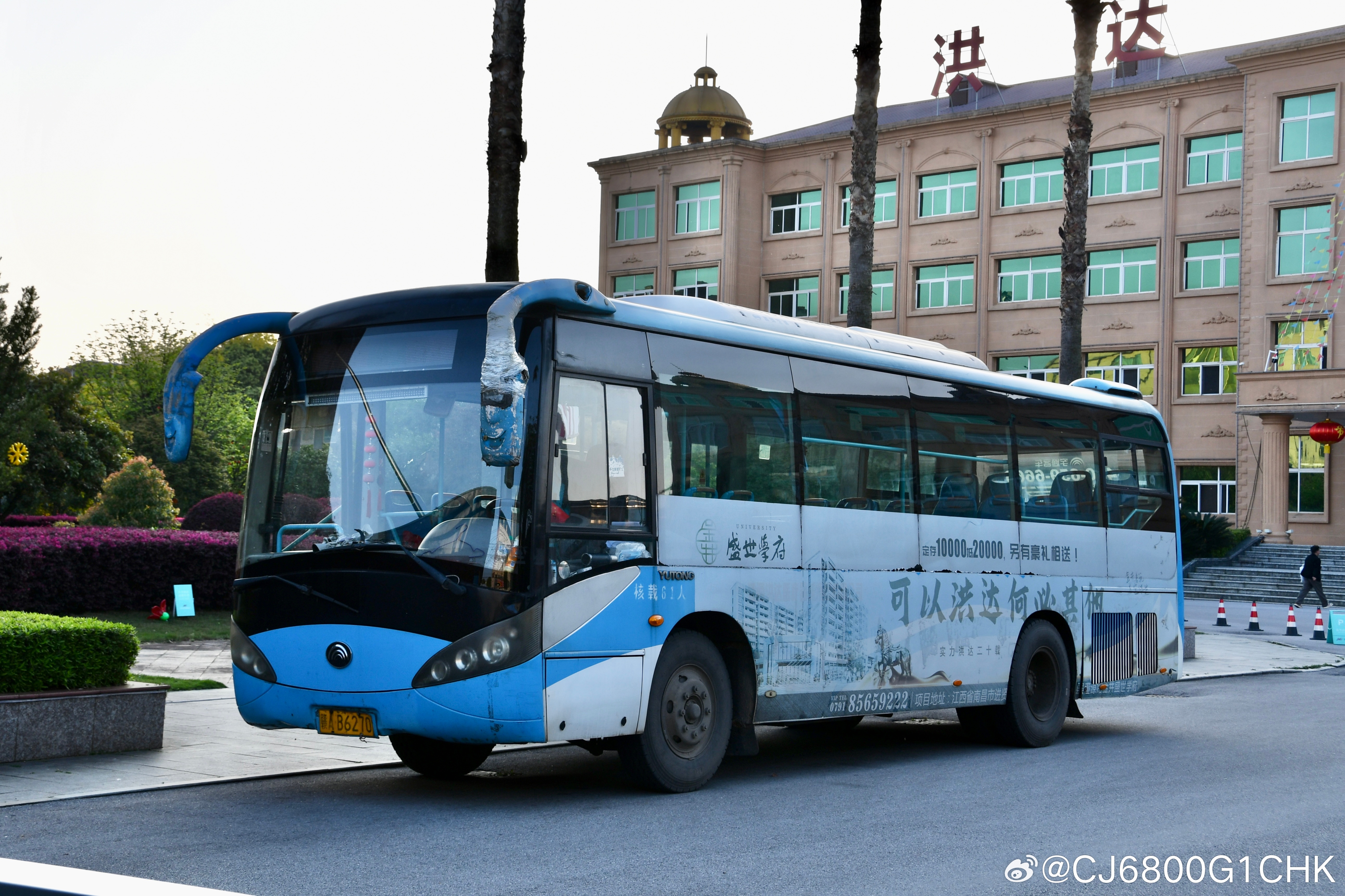 南昌·进贤县，主要为了打卡某公司通勤车队