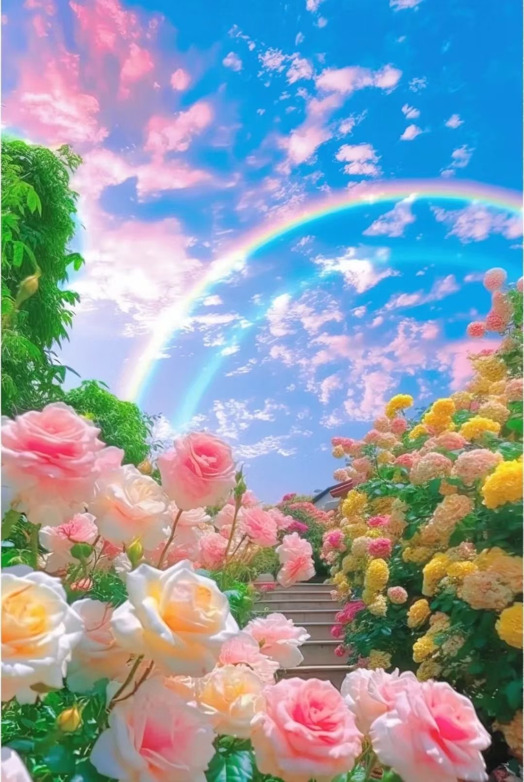 无论被生活剪成多么规矩的形状偶尔也试着拥抱 ，边界外的灿烂！  