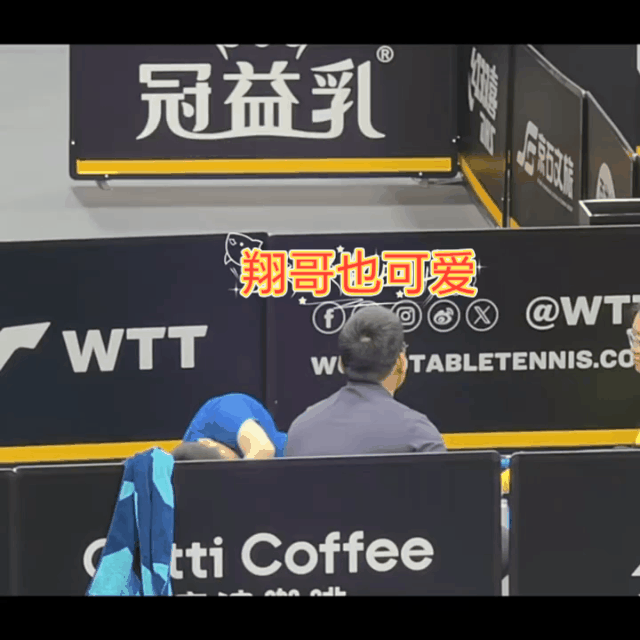 忽然发现，原来莎莎身边的人都和莎莎一样可爱呀，大家热身训练呢，看翔哥在干什么，直