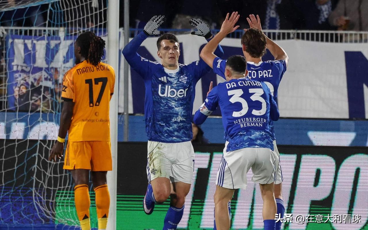 科莫2:1战胜罗马，取得争四卡位战关键三分，法布雷加斯带领意甲新军向下赛季欧冠挺