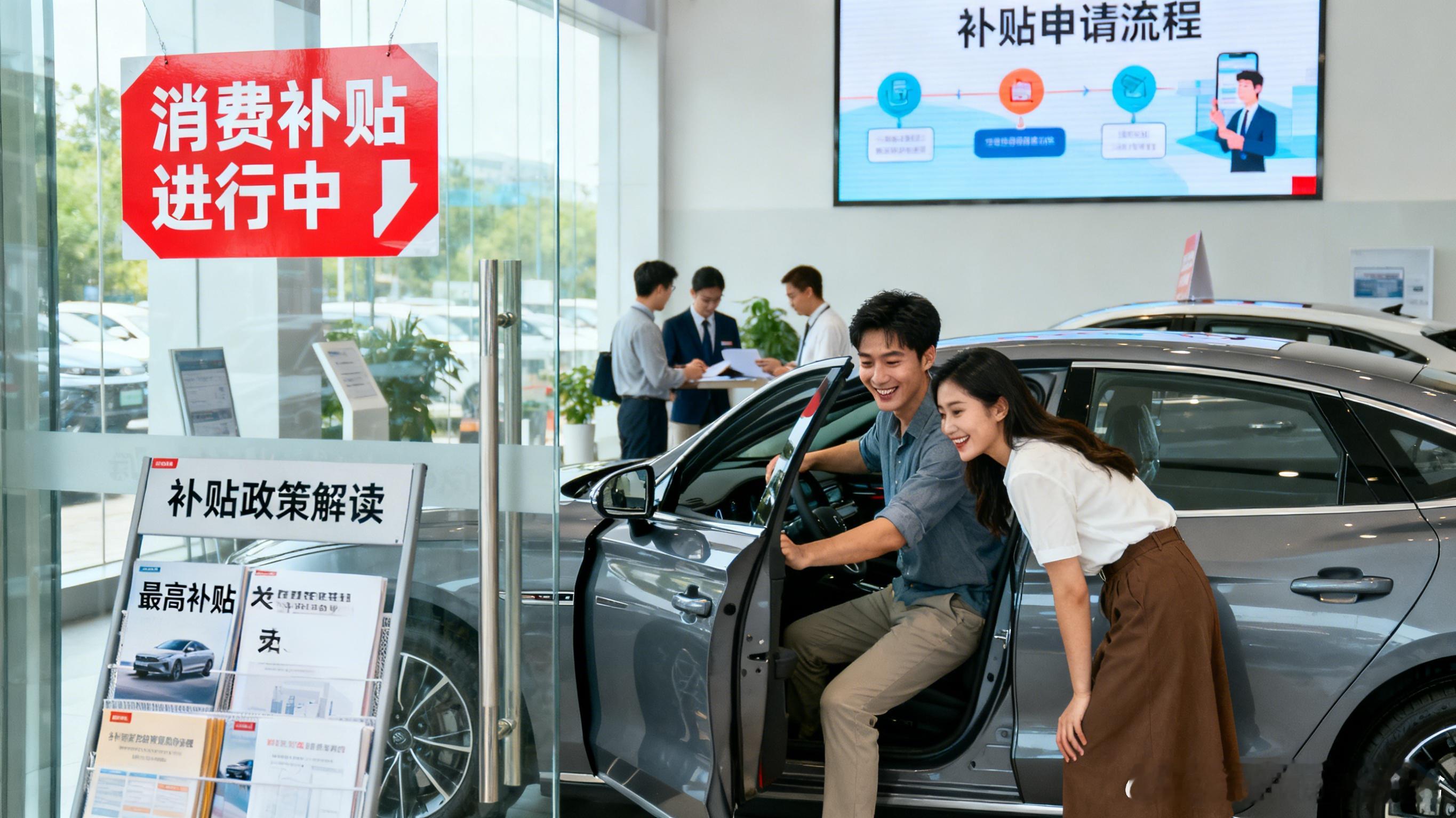 广东对个人消费者购买新能源乘用车给予一次性补贴11月3日，广东省人民政府办公厅印