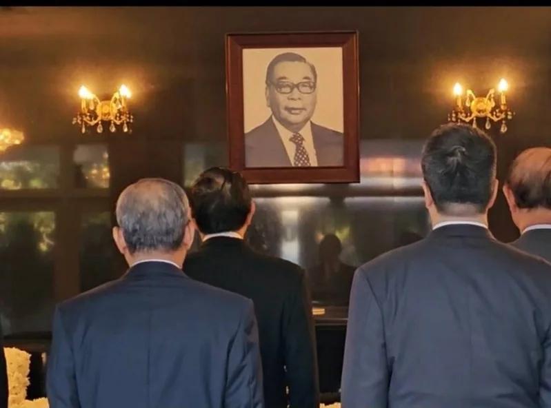 今天是台湾2024“大选”投票日，也是蒋经国逝世36周年，马英九上午9时投完票后
