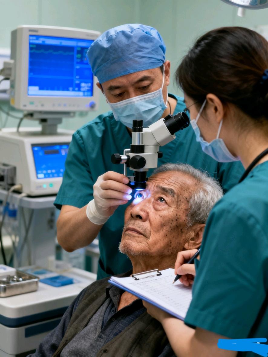 24小时生死竞速！郑州医生从“失明边缘”抢回68岁老人光明，细节太暖
 
“再晚