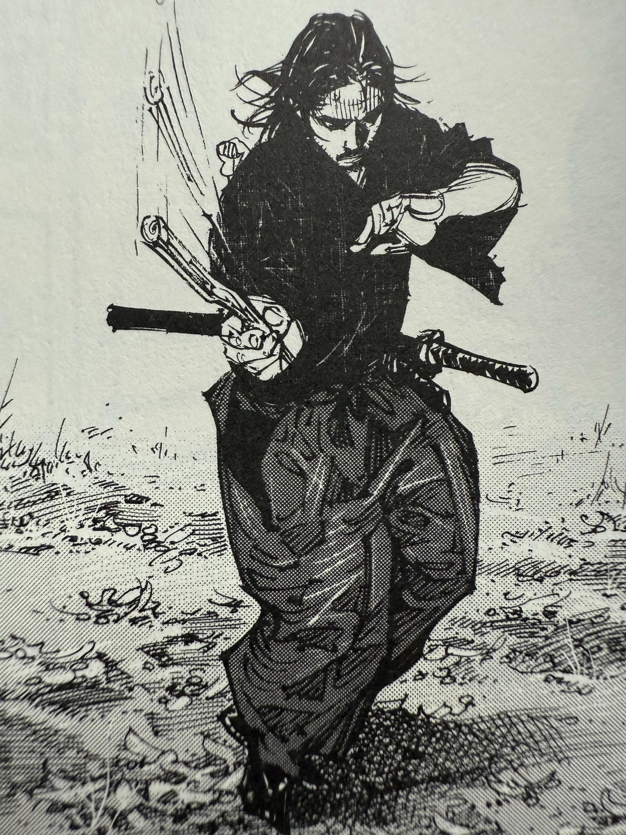 井上雄彦对手部的极限概括。