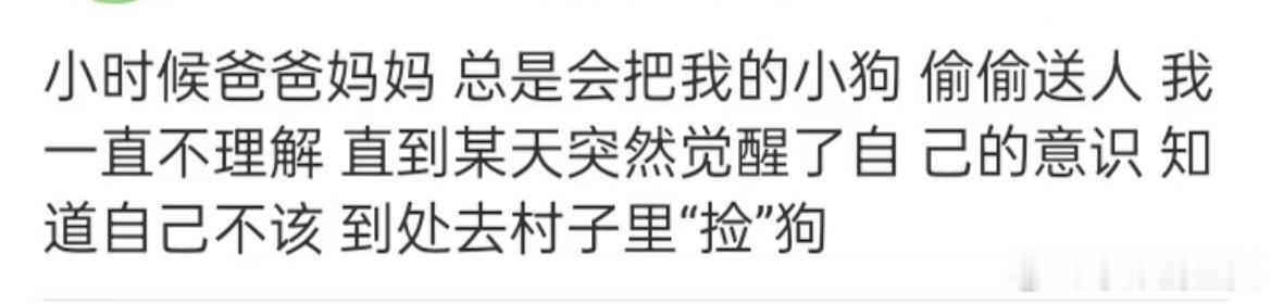 偷狗贼的觉醒