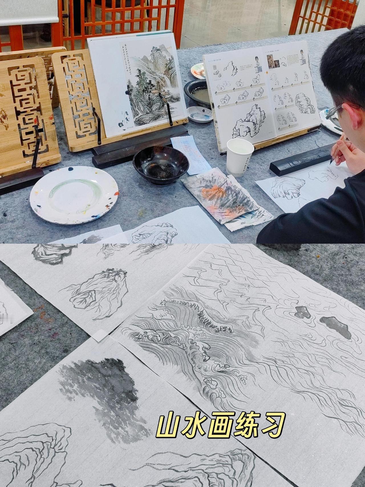 - 墨香润心，书画相伴

- 毛笔·硬笔·国画，一站式成人书画课堂
成都春假