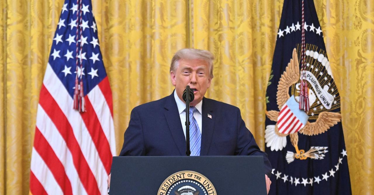 特朗普突然对中国放重话了，认定中国是干扰美国的敌人！这场25分钟的演讲背后，释放