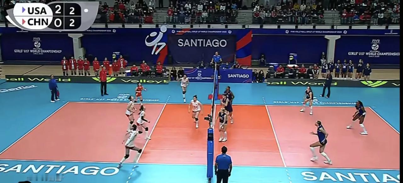 中国女排0-3完败美国无缘决赛！
在智利刚刚结束的2026年U17女排世锦赛半决