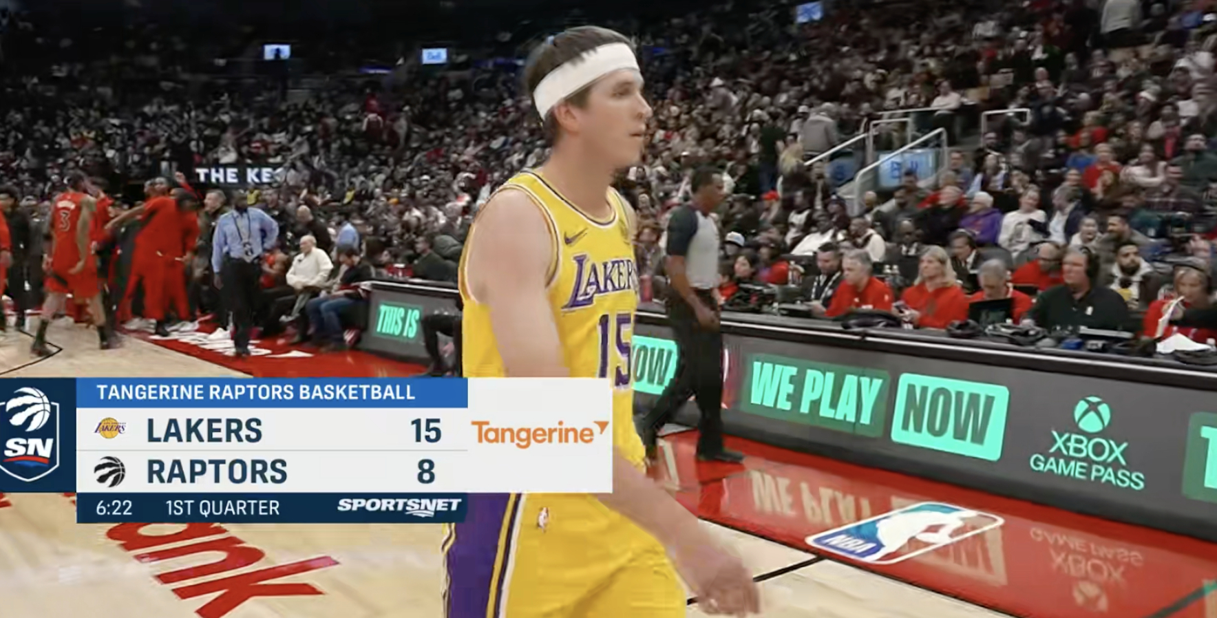 湖人开局15:8打停猛龙，感觉怎么样？湖人vs猛龙洛杉矶湖人