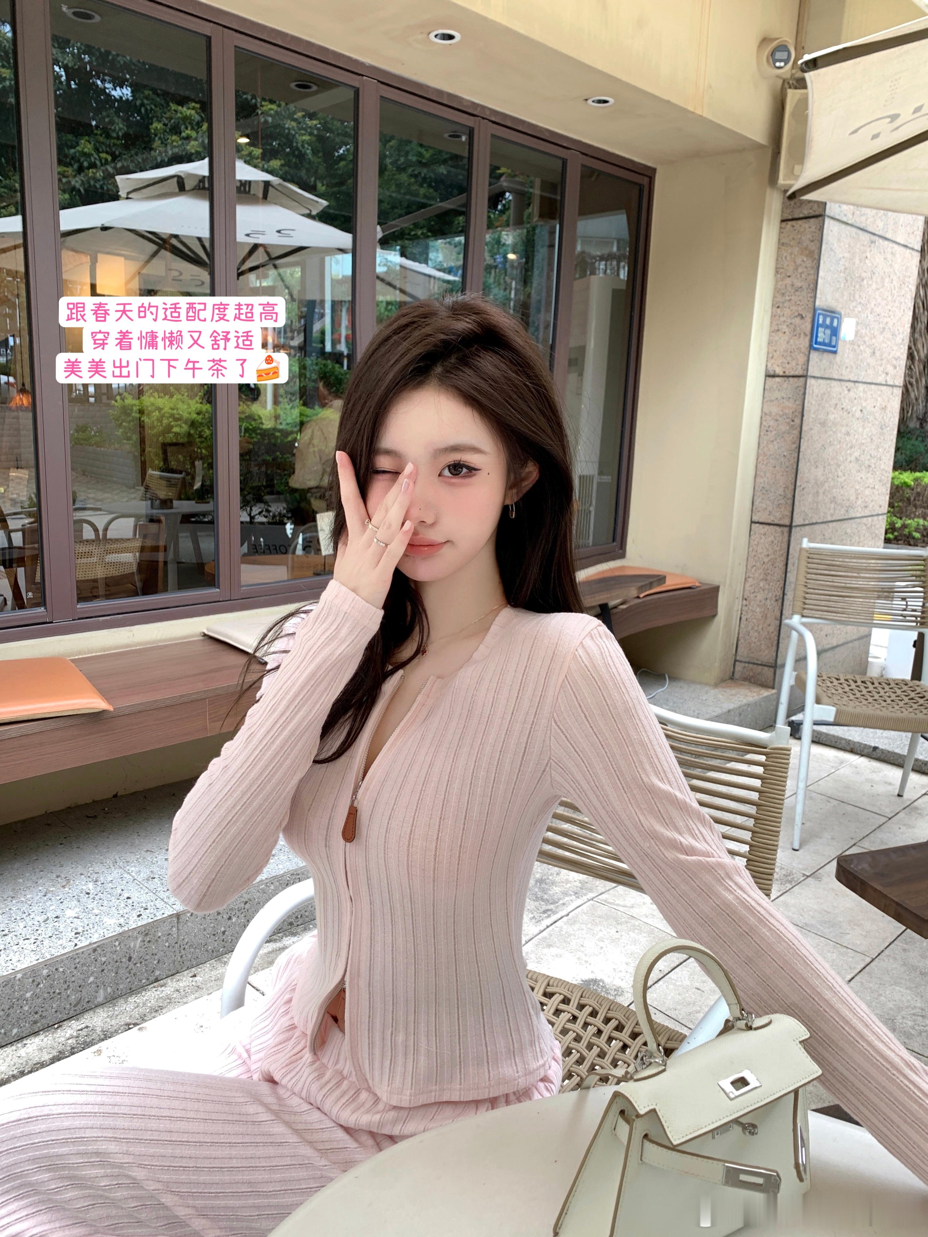 慵懒周末毫不费力的松弛感⛱️樱花粉🌸or湖水蓝🌊？滑支🧚‍♀️ ​​​