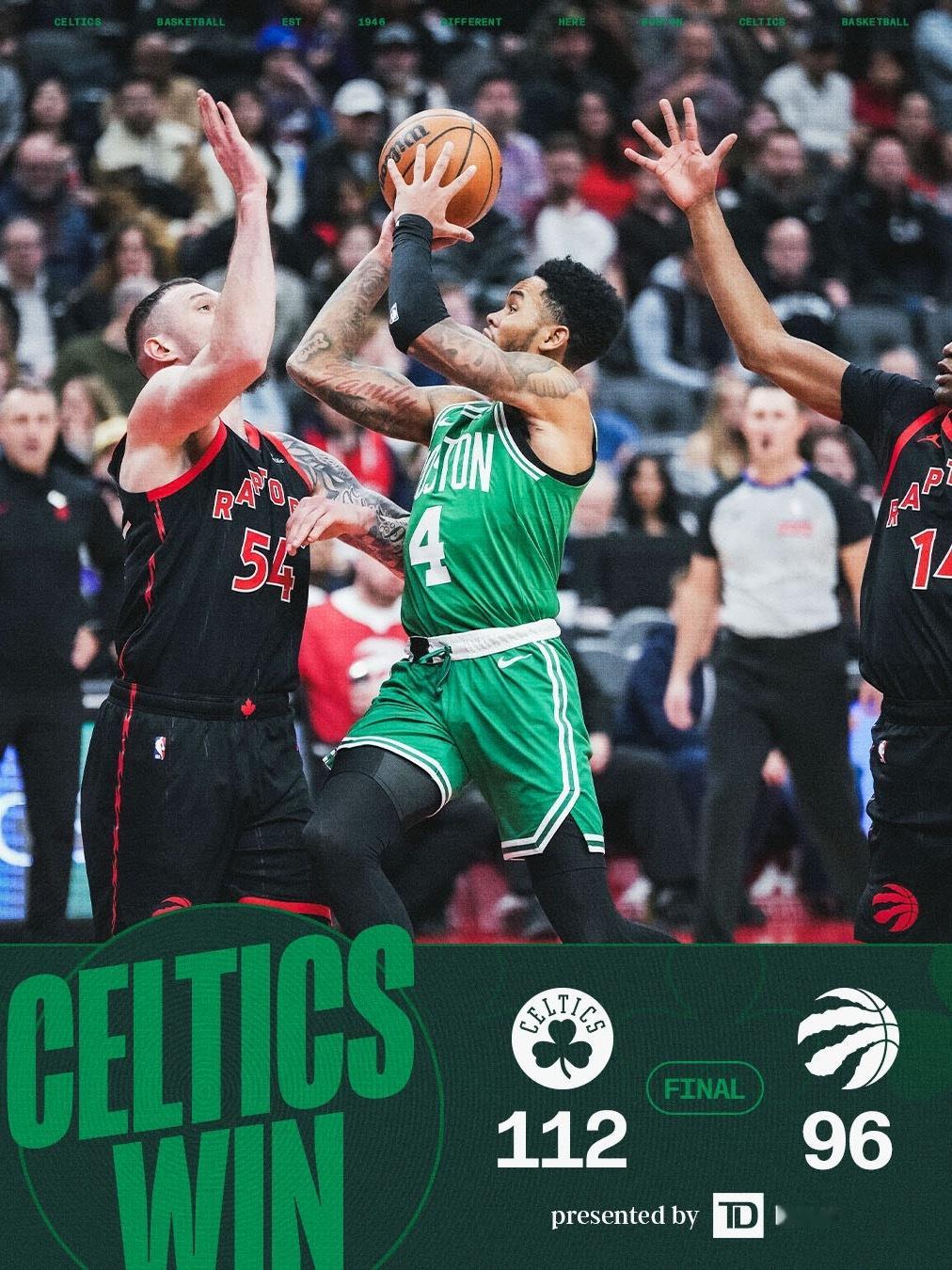 凯尔特人国度 FINAL : Boston Celtics 【 112-96 】