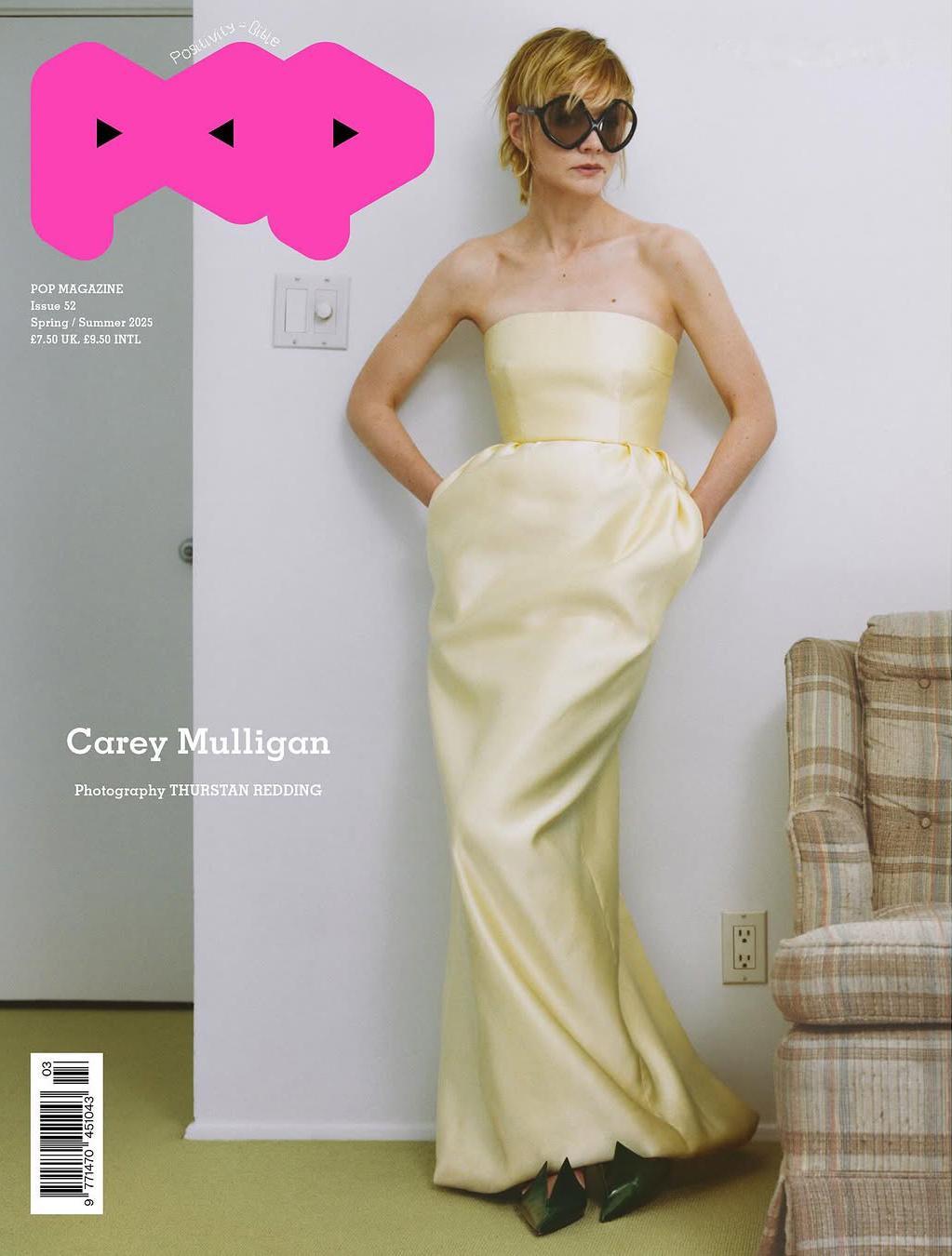 又一封🤣Carey Mulligan x Pop Magazine S/S 2