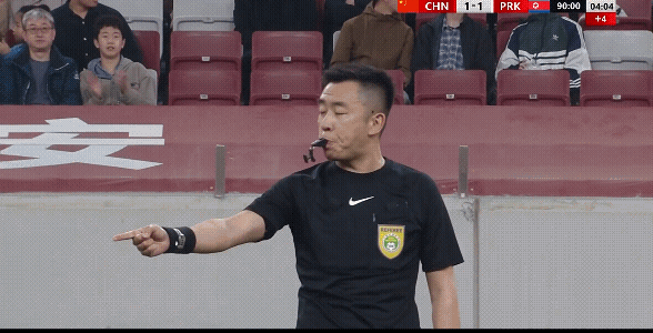 依靠向余望的点球破门，最终国足U23艰难战平朝鲜U23 迎来本届比赛第二场平局，