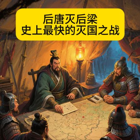史上最快的灭国之战
公元923年10月2日，后唐皇帝亲率两万兵马渡过黄河，直扑守