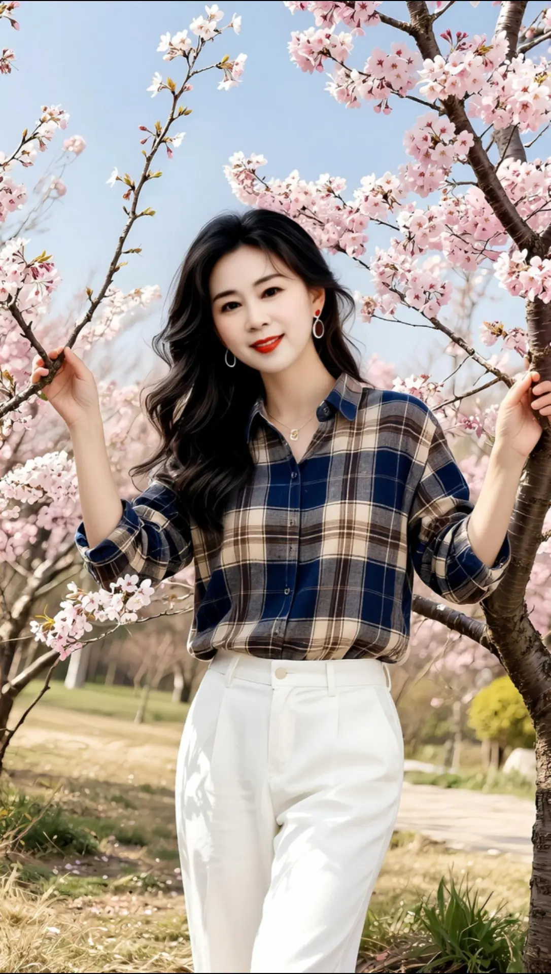 AI春日清新照 随变ai随便玩