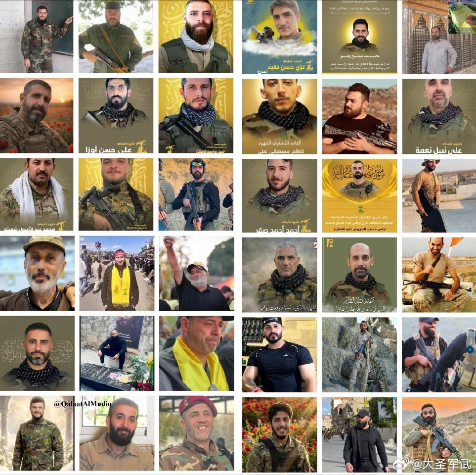 真主党近期跳出来为哈梅内伊陪葬的名单表。哈梅内伊遇害美以伊最新局势伊朗下起毒雨