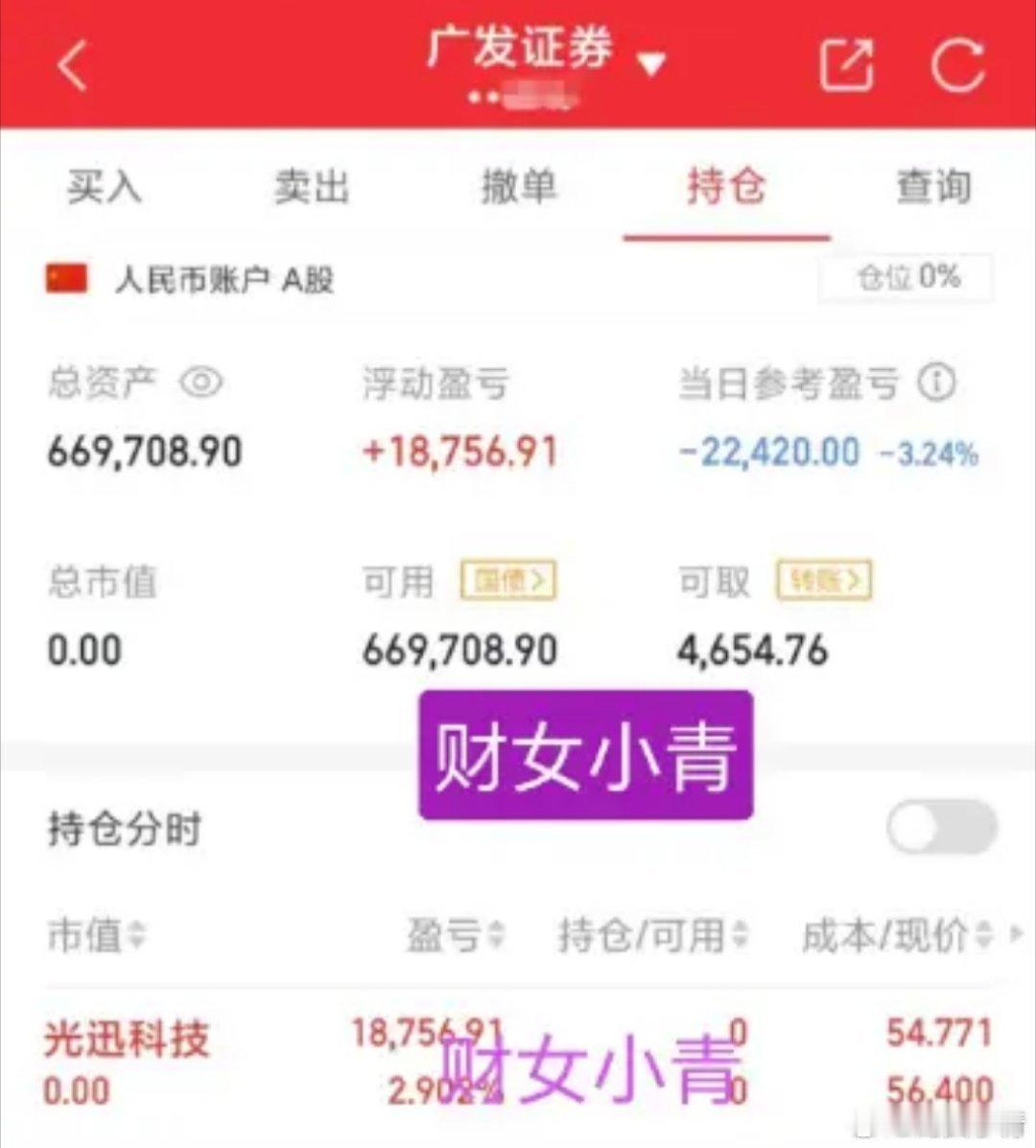 5万本金，实力验证！（第55天）[给力][给力]目前资金:669708.90元今