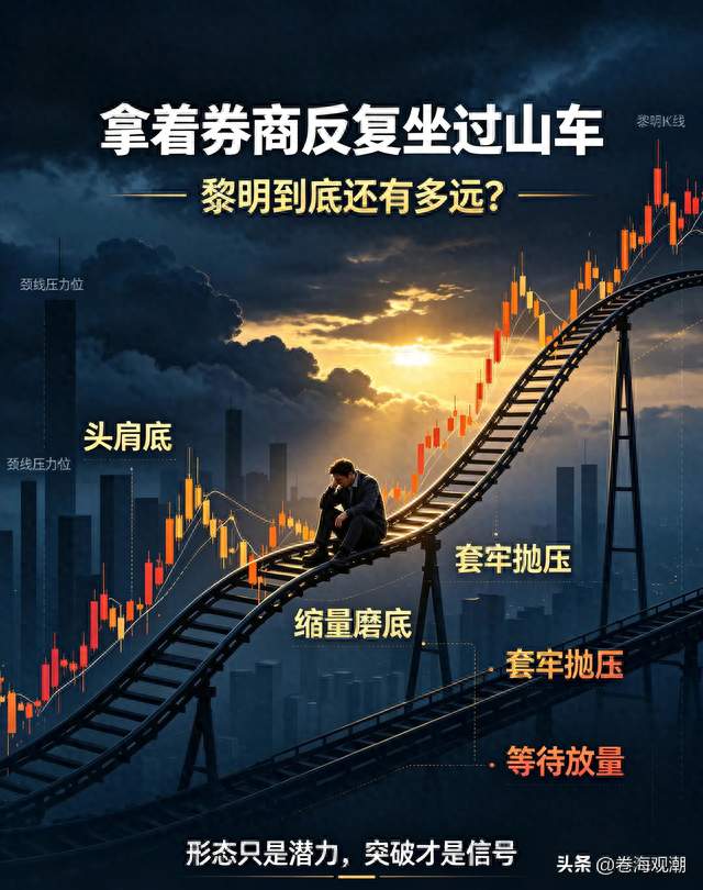 拿着券商反复坐过山车，黎明到底还有多远