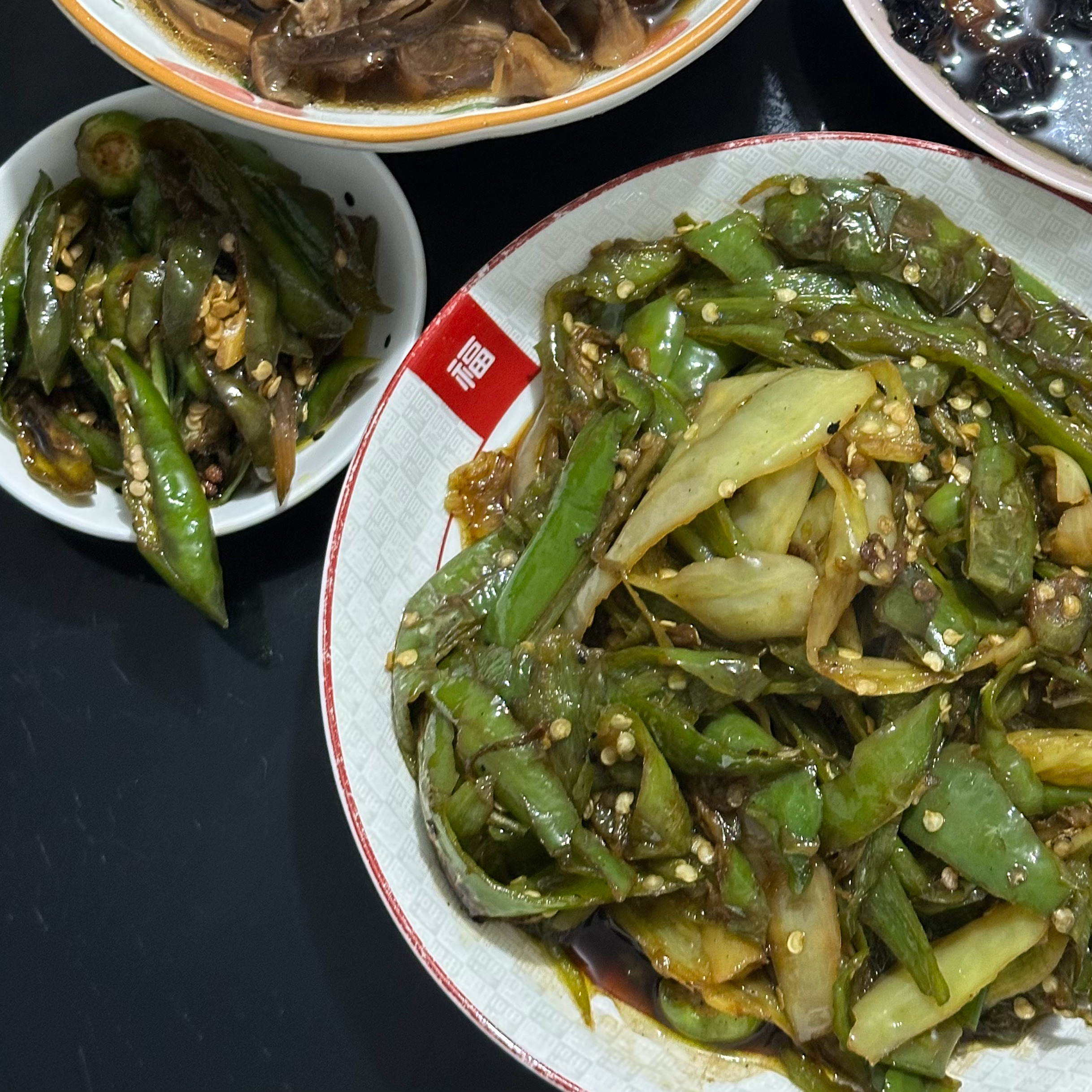 这家里就是不缺青椒、辣椒