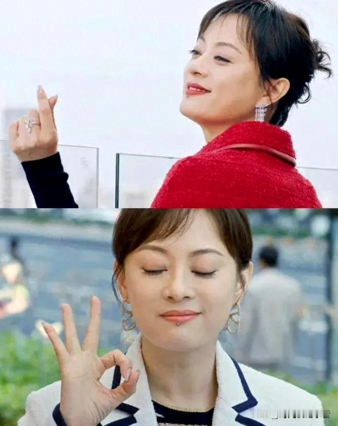 爱了，孙俪这比心，比OK的手势，还有她那种自信，真的就是成年女性的魅力，不添加任