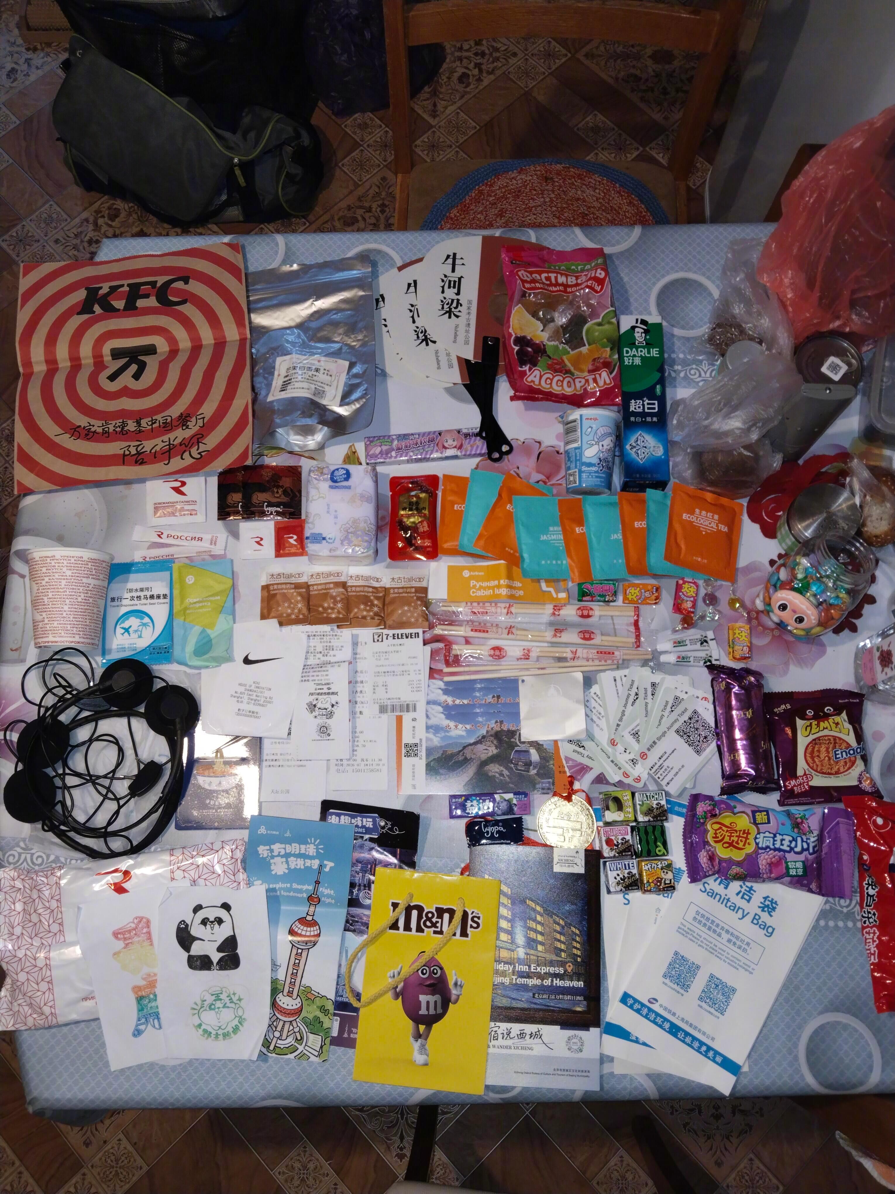 原来我旅游回来带的东西是这样的 