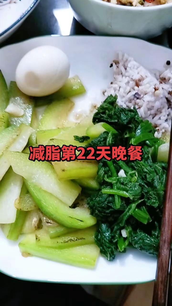 中餐喝汤了，这是晚餐