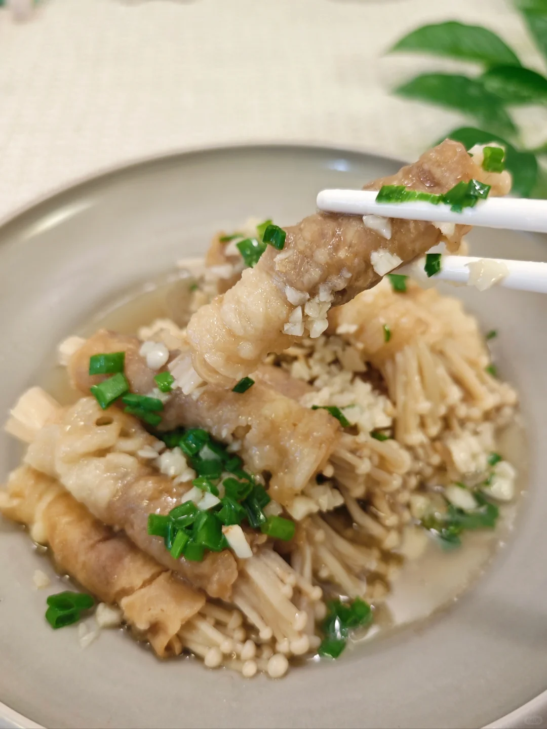 减脂版🐮【肥牛金针菇】