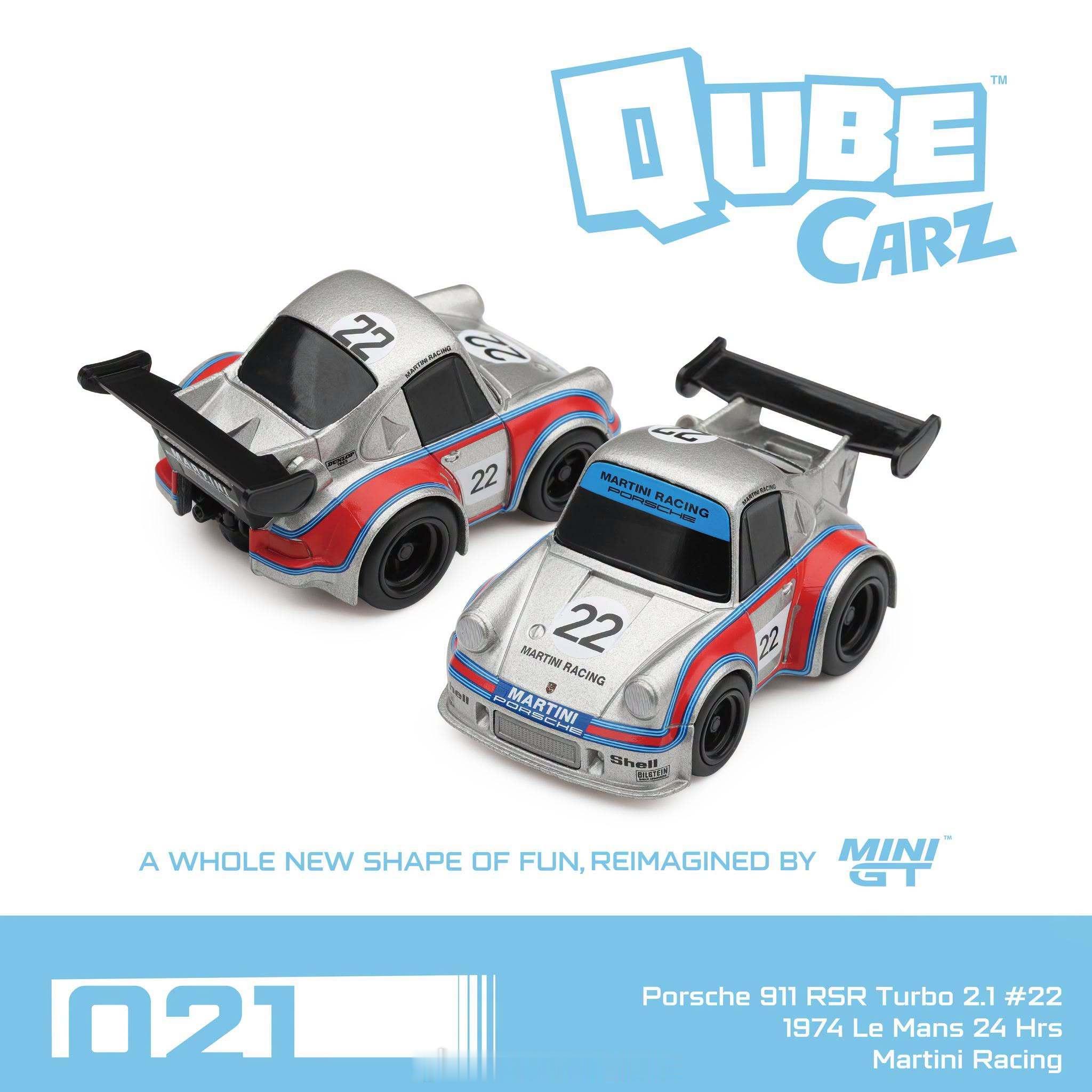 一年前，MINI GT 推出全新 QubeCarz 系列，将汽车文化与大胆夸张的