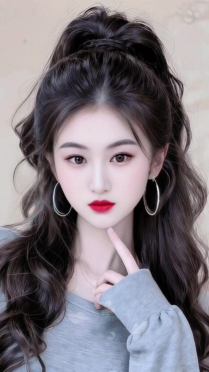 清纯甜美 元气少女 御姐 优雅气质 青春的样子