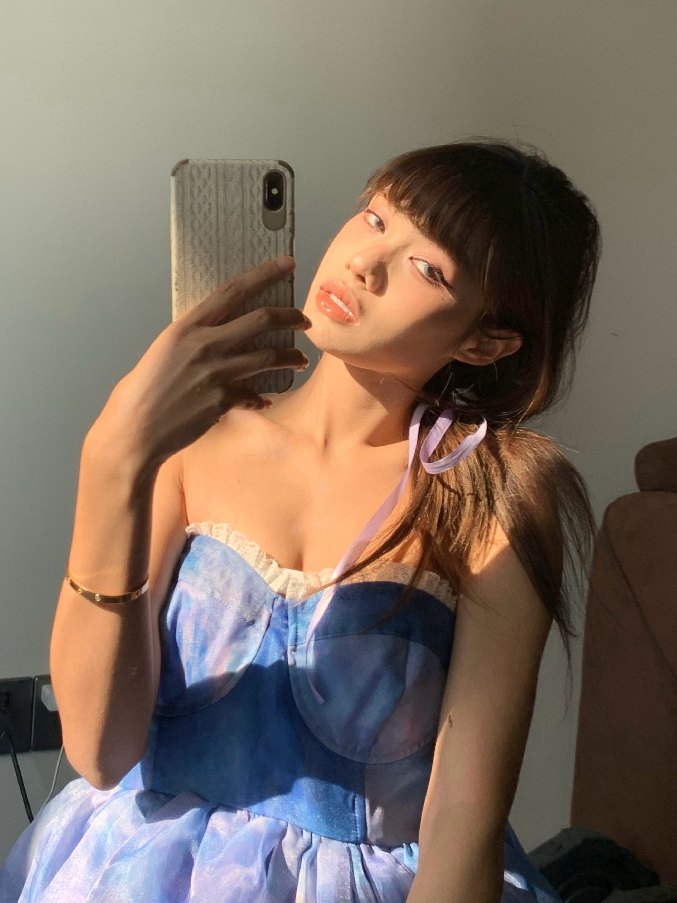 今天就是主打一个全紫 👀：moody DISCO系列 气泡星云 ​​​
