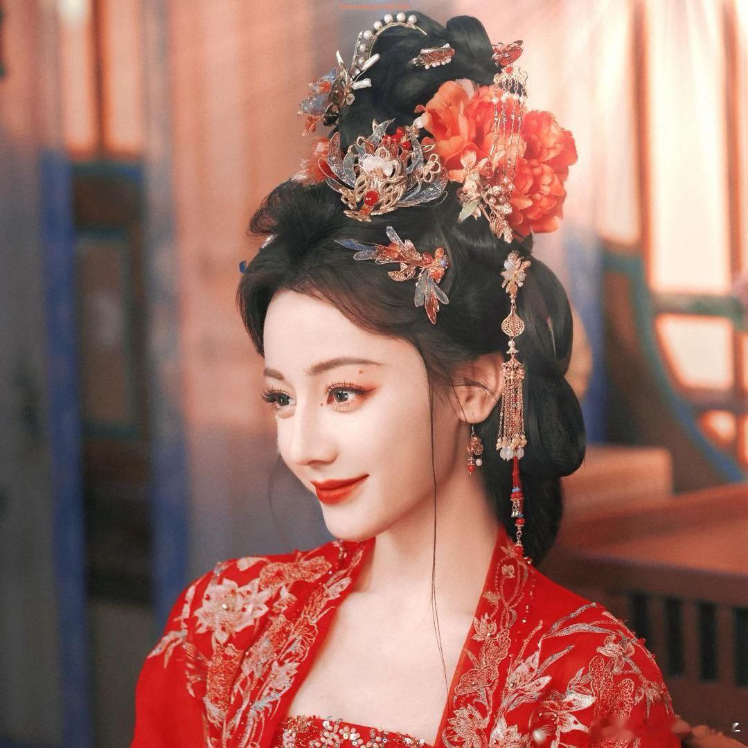 迪丽热巴花魁妆火到AI界了我8姐尊嘟好美