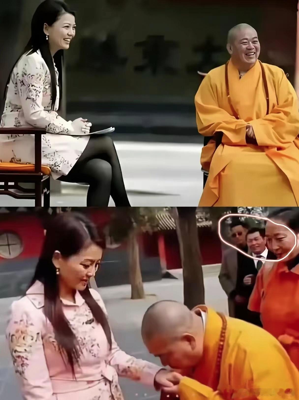 网友:终于知道李湘为什么这么富了，她手被大师开过光了[笑cry] ​​​