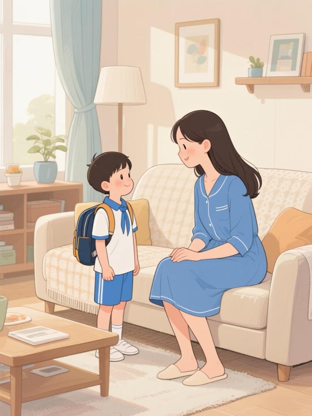 心理学家说：
"告诉你一个养孩子的秘密，
不发脾气的力量非常强大，
只要你不暴躁