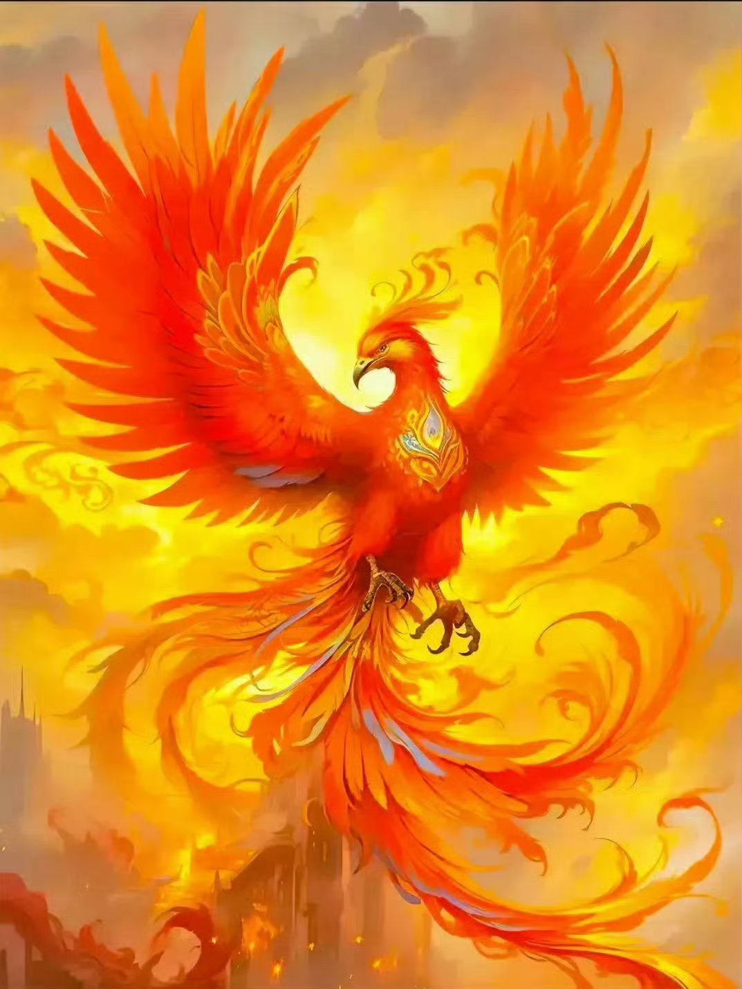 凤凰涅槃重生，往后都将会顺风顺水，一顺百顺！ 