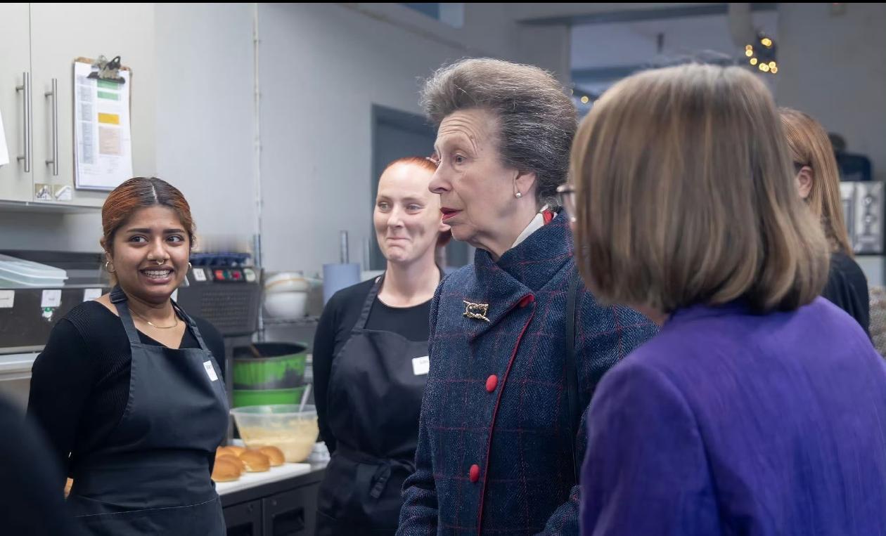 ​​​
2025年10月29日，安妮长公主在北安普顿参加北安普顿郡青年军官学员交