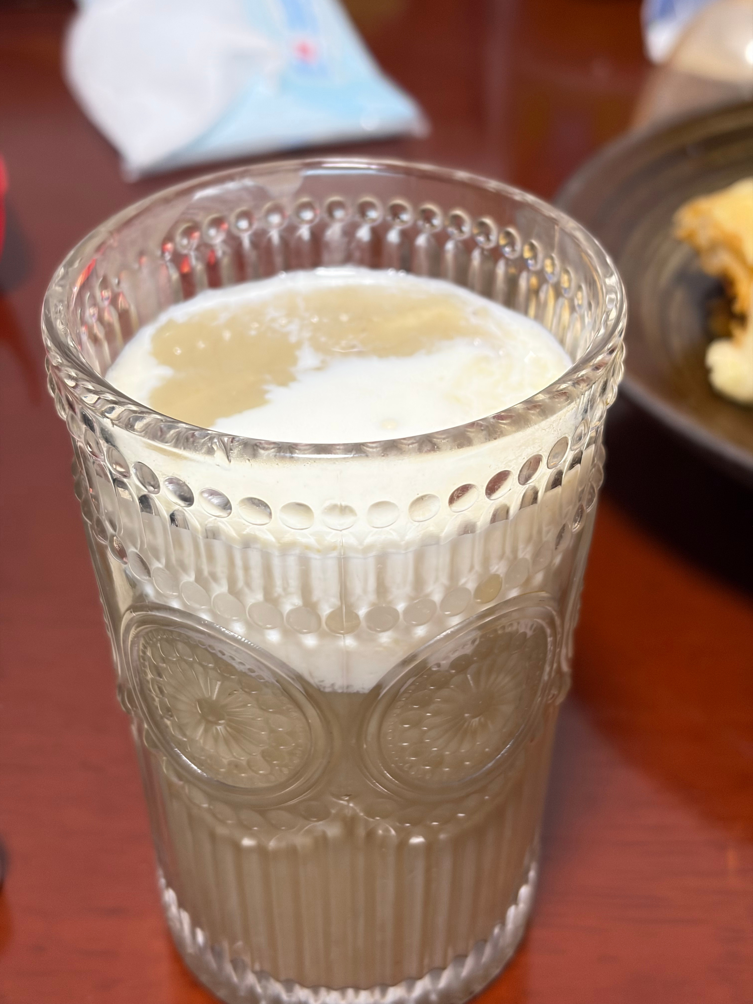 自制绿豆沙牛乳