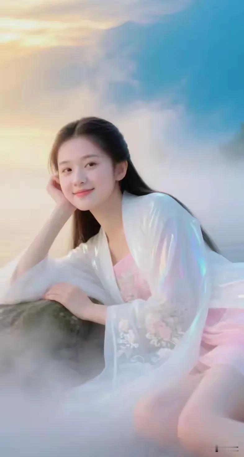 二八佳人，出水芙蓉
花容月貌，明眸皓齿，
千娇百媚，气丝如兰
浅笑嫣然百媚生，