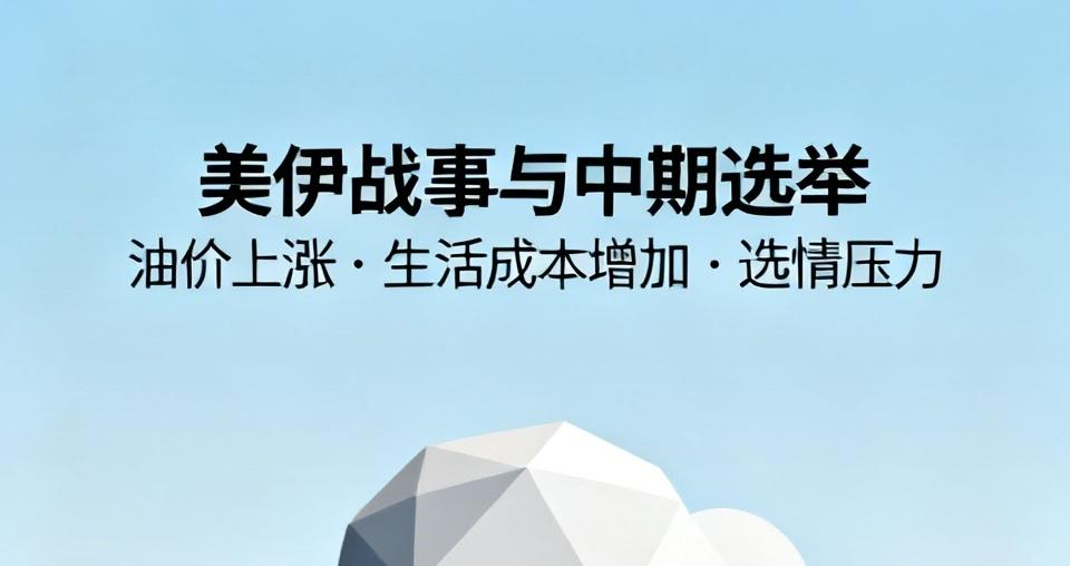 【随着中期选举临近，美国媒体普遍认为，美伊战事导致油价上涨、生活成本增加，给共和