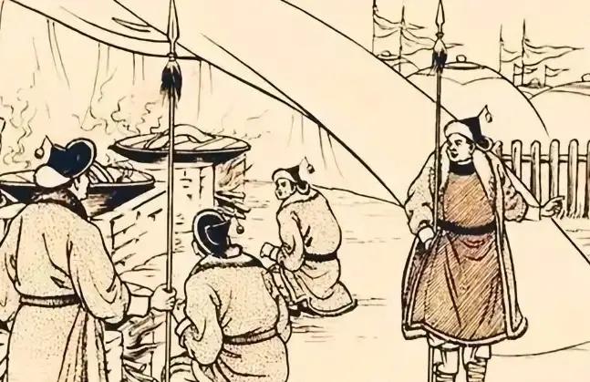 将军分肉忘了车夫，车夫一怒之下驾车把他拉到敌营，从此诞生一个成语。

话说公元前